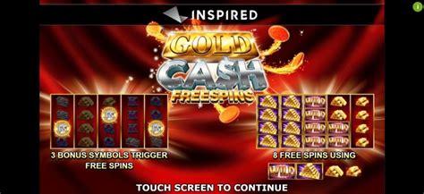 Slot Gold Cash Freespins